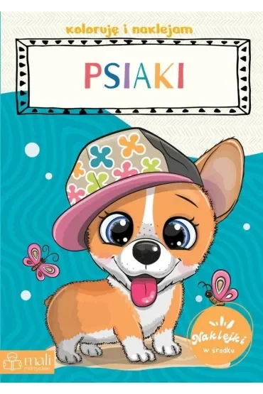 Koloruję i naklejam psiaki