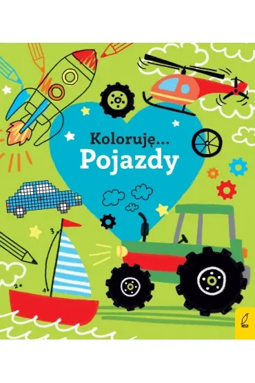 Kocham pojazdy. Koloruję