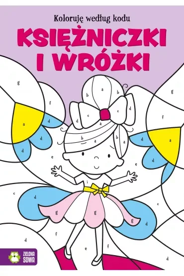 Koloruję według kodu. Księżniczki i wróżki