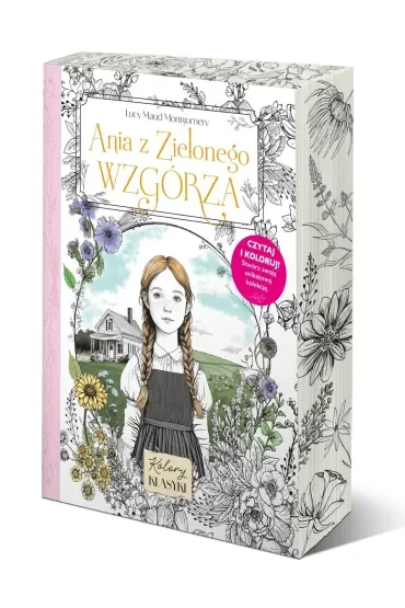 Kolory klasyki. Ania z Zielonego Wzgórza (barwione brzegi)