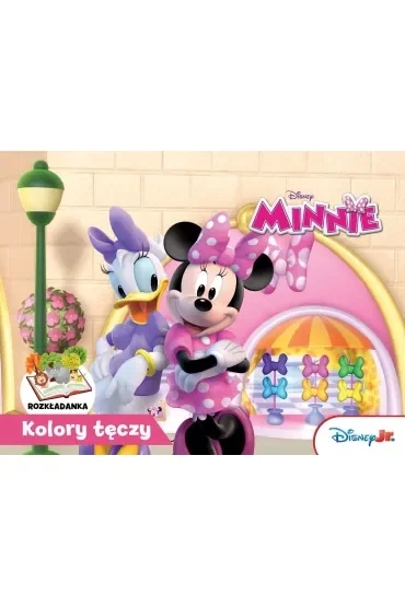 Kolory tęczy. Rozkładanka. Disney Minnie