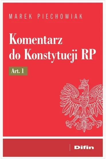Komentarz do Konstytucji RP art. 1