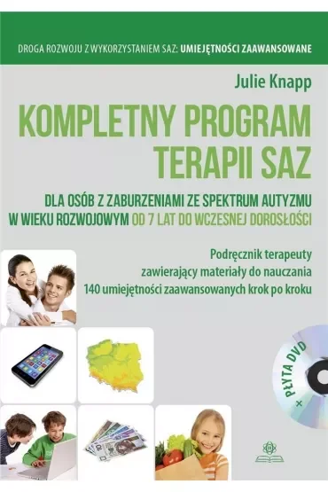 Kompletny program terapii saz dla osób z zaburzeniami ze spektrum autyzmu w wieku rozwojowym od 7 lat do wczesnej dorosłości