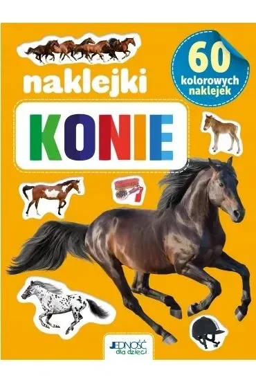 Konie. 60 kolorowych naklejek