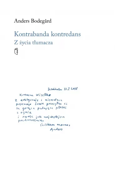 Kontrabanda kontredans. Z życia tłumacza