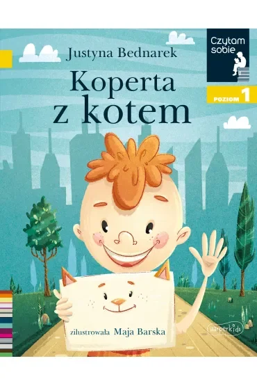 Koperta z kotem. Czytam sobie. Poziom 1