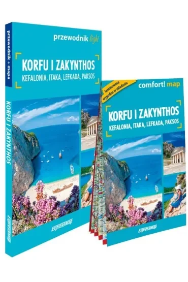 Korfu i Zakynthos zestaw przewodnikowy 2w1 light 2026