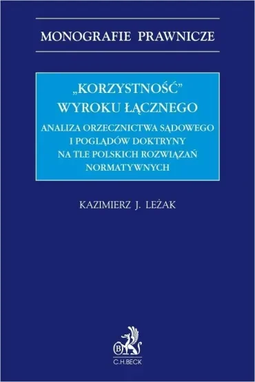 "Korzystność" wyroku łącznego