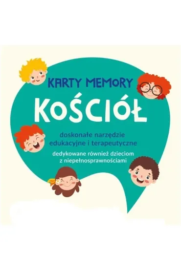 Kościół - karty memory dla dzieci młodszych z SPE