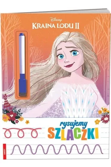 Kraina lodu. Rysujemy Szlaczki