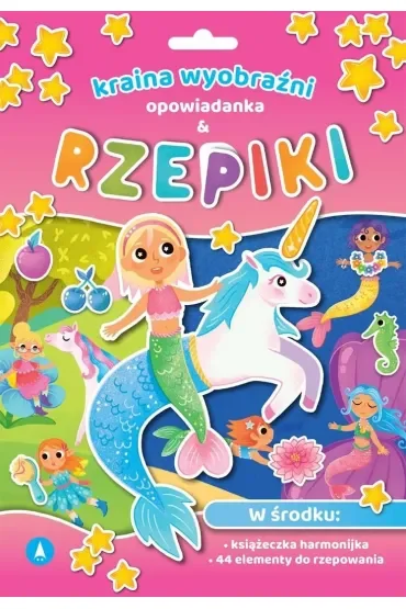 Rzepiki 180x260 Kraina wyobraźni. Opowiadanka & rzepiki SKRZAT 981086 SK