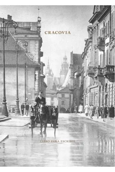 Kraków Książka do pisania /wersja hiszpańska