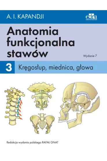 Kręgosłup, miednica, głowa. Anatomia funkcjonalna stawów. Tom 3