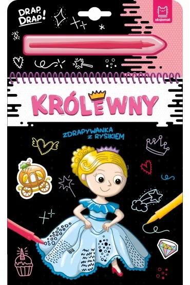 Królewny. Zdrapywanka z rysikiem