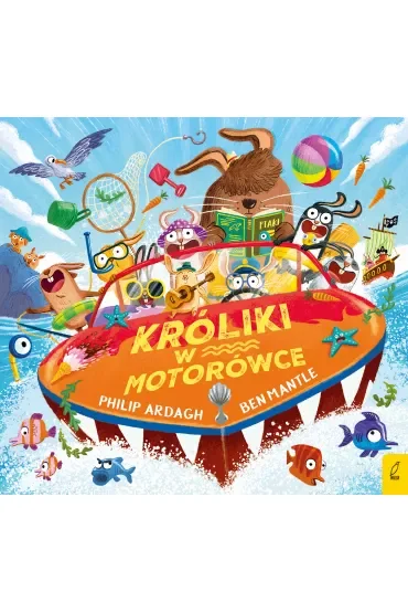 Króliki w motorówce. Pędzące króliki