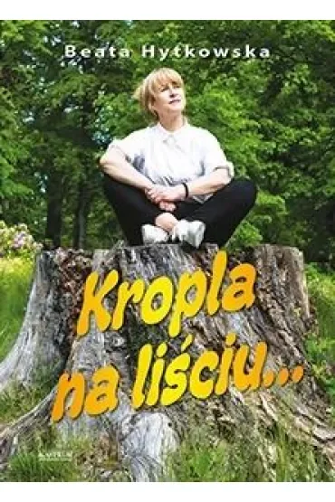 Kropla na liściu