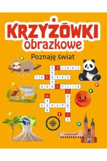 Poznaję świat. Krzyżówki obrazkowe