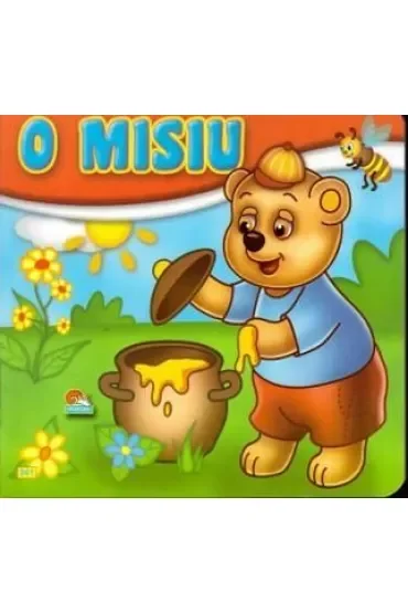 Książeczka do czytania ze sztywnymi stronami. O misiu