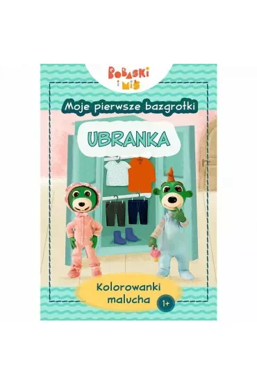Książeczka edukacyjna A4 Ubranka