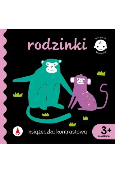 Rodzinki. Książeczka kontrastowa. Pierwsze książeczki