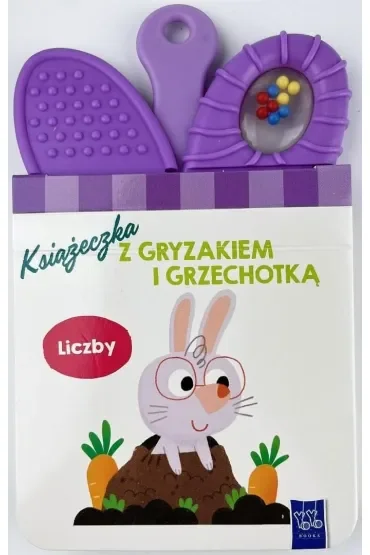 Liczby. Książeczki z gryzakiem i grzechotką