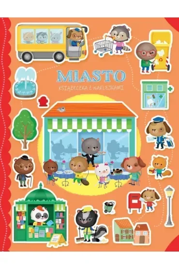 Miasto. Książeczka z naklejkami