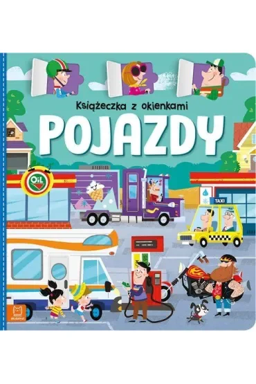 Książeczka z okienkami Pojazdy