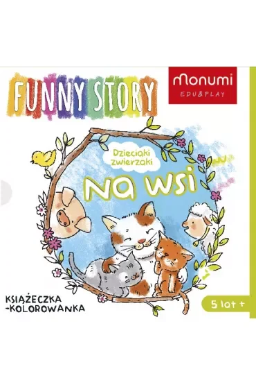 Książeczki harmonijki dzieciaki zwierzaki Na wsi