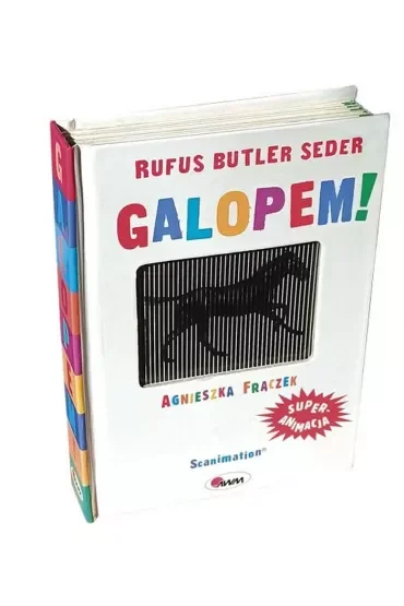 KSIAZECZKA EDUK 130X185 GALOPEM ANIMACJA AWM