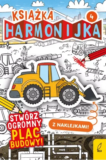 Książka harmonijka. Stwórz plac budowy. Część 4