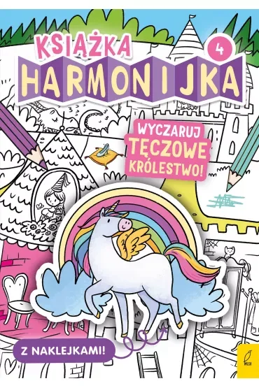 Książka harmonijka. Wyczaruj tęczowe królestwo 4