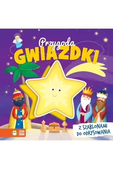 Przygoda gwiazdki książka z szablonami