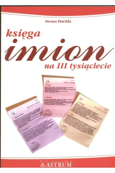 Księga imion na trzecie tysiąclecie