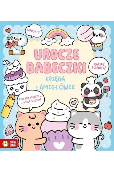 Księga łamigłówek. Urocze babeczki