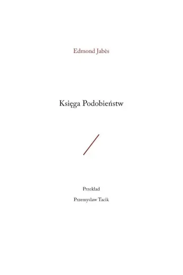 Księga Podobieństw