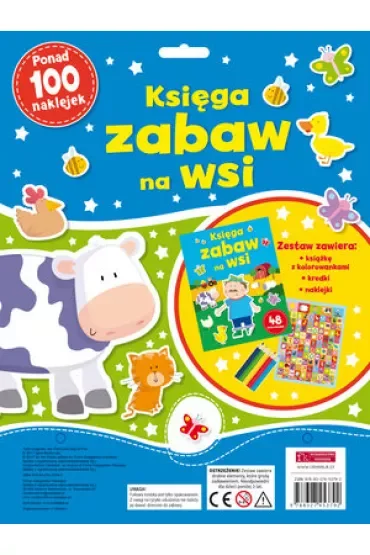 Księga zabaw na wsi (zestaw)