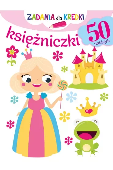 Księżniczki. Zadania dla kredki