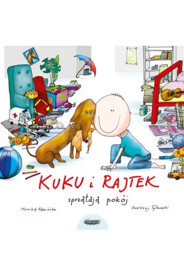 Kuku i Rajtek sprzątają pokój