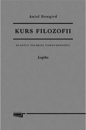 Kurs filozofii tom I-II