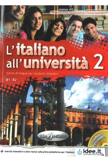 L'italiano alluniversita 2 podręcznik + ćwiczenia + CD