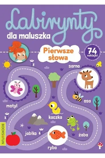 Pierwsze słowa. Labirynty dla maluszka