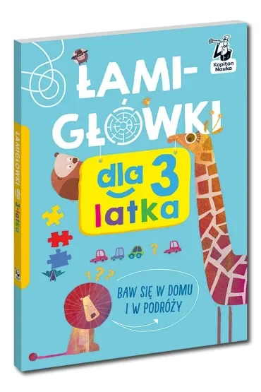 Łamigłówki dla 3-latka. Kapitan Nauka