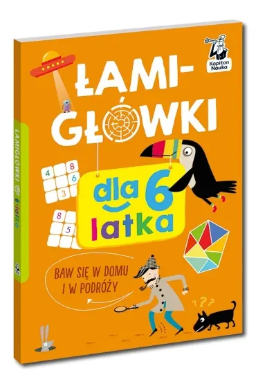 Łamigłówki dla 6-latka. Kapitan Nauka
