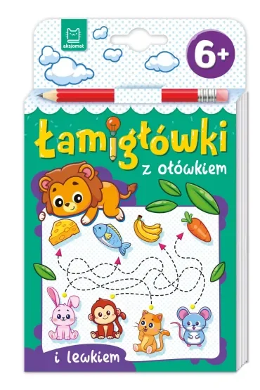 Łamigłówki z ołówkiem i lewkiem. Od 6 lat
