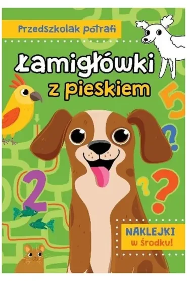 Łamigłówki z pieskiem. Przedszkolak potrafi
