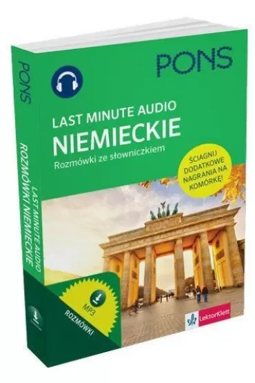 Last Minute audio rozmówki ze słowniczkiem niemieckie PONS