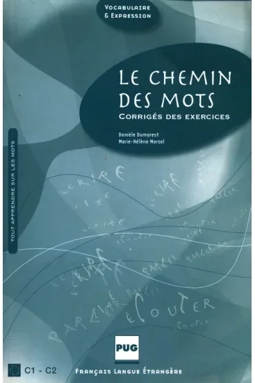 Chemin des mots klucz o ćwiczeń C1-C2
