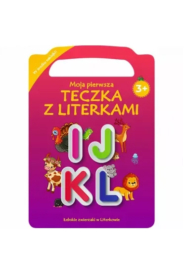 Łebskie zwierzaki w literkowie. Moja pierwsza teczka z literkami. Literki I-Ł