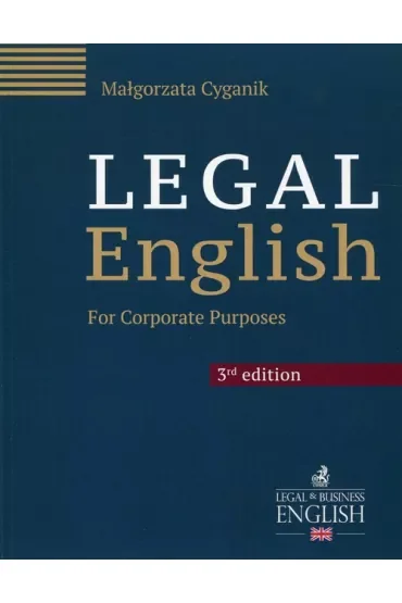 Legal english for corporate purposes