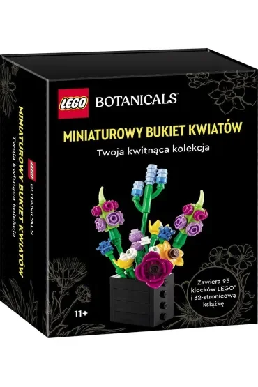 LEGO Botanicals. Miniaturowy bukiet kwiatów